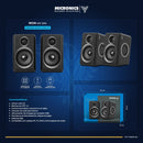 PARLANTE 2.0 MICRONICS IRON MIC S314B | 3.5MM | USB | RGB | NEGRO