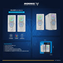 PARLANTE 2.0 MICRONICS MILANO MIC S310 | 3.5MM | USB | RGB | BLANCO