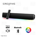 PARLANTE 2.0 CREATIVE GAMING SOUND BAR GS5 | BLUETOOTH | 60W | USB | RGB