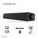 PARLANTE 2.0 CREATIVE STAGE SE MINI SOUND BAR | BLUETOOTH | 24W | USB