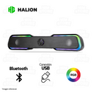 PARLANTE 2.0 HALION HA-SB08 | BLUETOOTH-3.5MM | USB | RGB