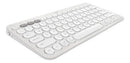 TECLADO LOGITECH PEBBLE 2 K380S | BLUETOOTH WIRELESS | BLANCO