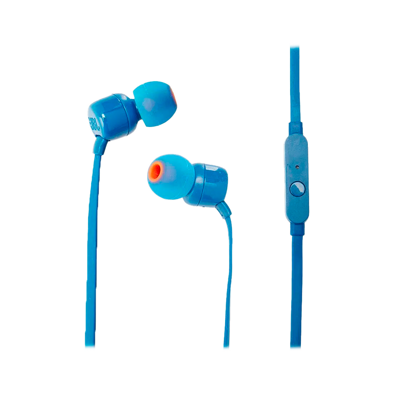 Audífonos JBL Tune 110 In ear Plug 3.5 mm Negro