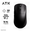 MOUSE ATK R1 PRO MAX | INALAMBRICO | 1000 Hz | NEGRO