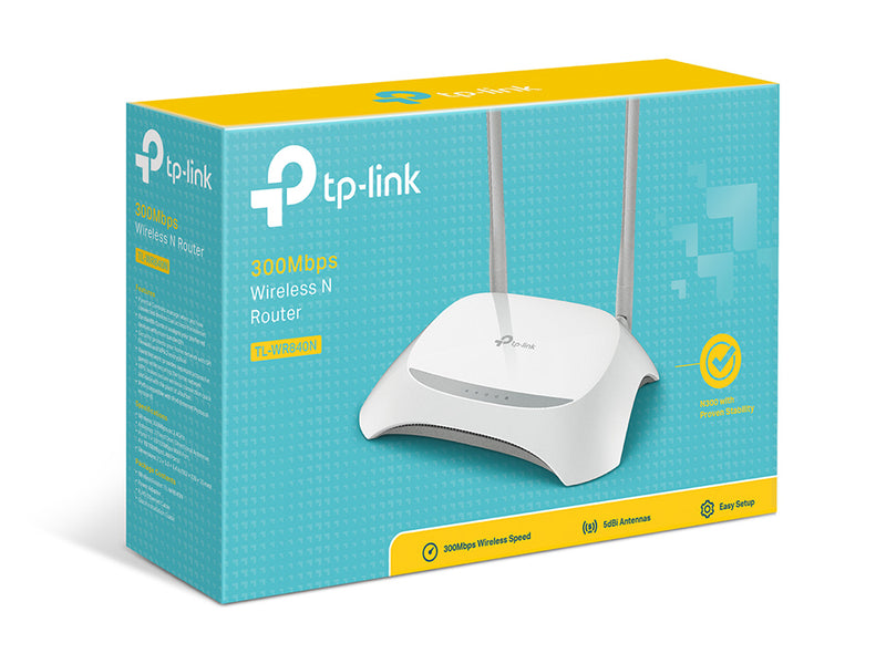 ROUTER TP-LINK TL-WR840N | 300Mbps | 2 ANTENAS