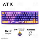 TECLADO ATK RS6 ULTRA | CABLEADO | MAGNETICO | SW GATERON JADE MAX | RGB | ASPAS
