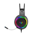 AUDIFONO AULA S608 | 3.5mm | RGB | ESTEREO | NEGRO