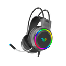 AUDIFONO AULA S608 | 3.5mm | RGB | ESTEREO | NEGRO