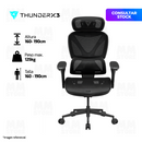 SILLA GAMER THUNDER X3 XTC PRO 360 | BLACK