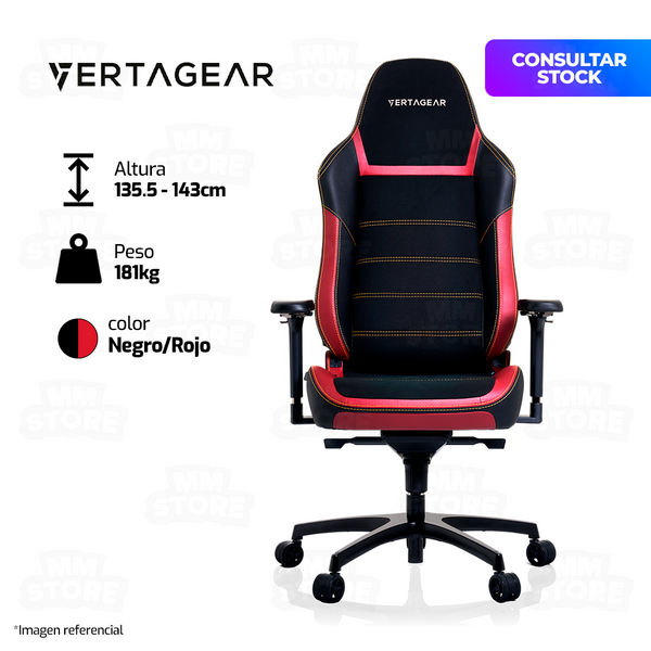 SILLA VERTAGEAR PL6800 X-LARGE VG-PL6800SE_BR BURGUNDY | RED
