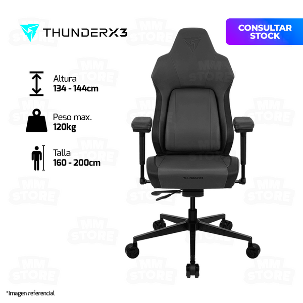 SILLA GAMER THUNDER X3 CORE | SMART MODERN BLACK