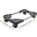 SOPORTE - STAND PARA CPU CON RUEDAS ZJ-01