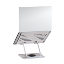 SOPORTE PARA LAPTOP CYBERCOOL HA-A17 | METALIZADO | PLATEADO