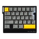 PRE-VENTA | TECLADO AJAZZ 8K AK029 | INGLES | SW-ICE ISLAND | RGB | NEGRO-AMARILLO