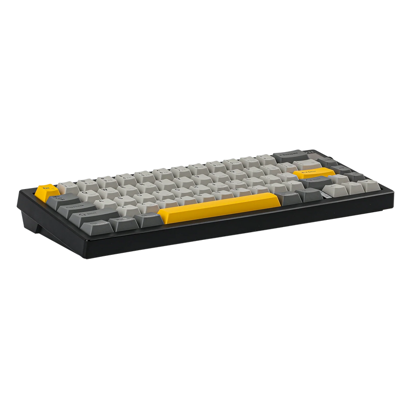TECLADO AJAZZ AK650 | INALAMBRICO | RGB | SW-DREAM| NEGRO-GRIS-AMARILLO