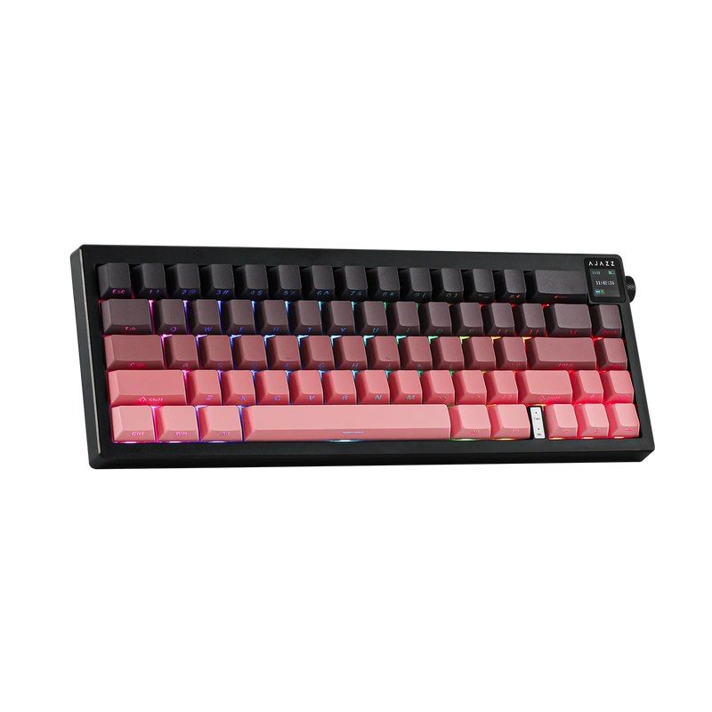 TECLADO AJAZZ AK650 | INALAMBRICO | RGB | SW-DREAM| ROSA-DREGRADADO