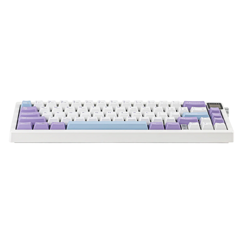 TECLADO AJAZZ AK650 | INALAMBRICO | RGB | SW-DREAM WEAVER | MORADO-BLANCO-AZUL