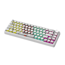 PRE-VENTA | TECLADO AJAZZ AK690 | INGLES | CABLEADO | SW-MAILLARD MC | RGB | TRANSPARENT WHITE