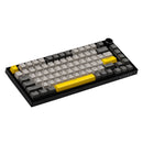 TECLADO AJAZZ AK820 | ING | CABLEADO | RGB | SW-MOON | GRIS-BLANCO-AMARILLO