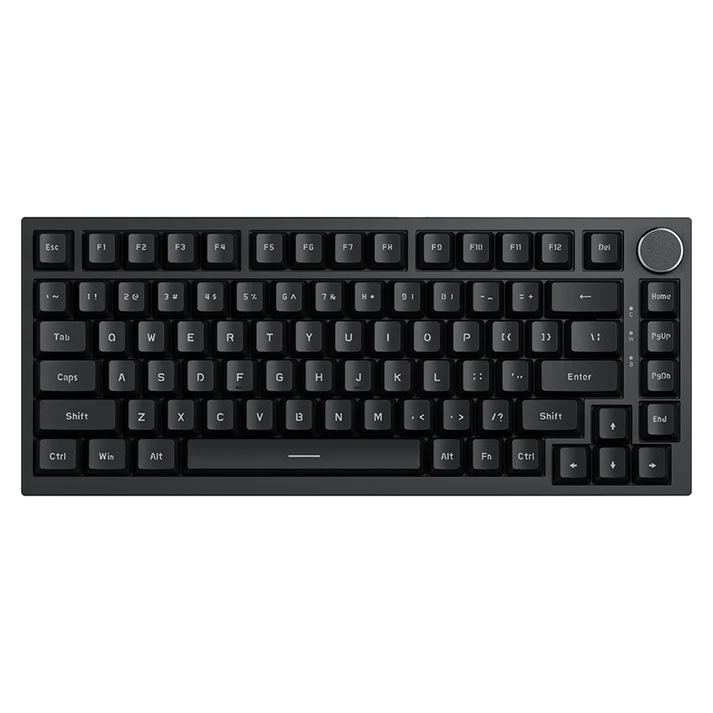 TECLADO AJAZZ AK820 | ING | CABLEADO | ILUMINACION BLANCA | SW-RED | NEGRO