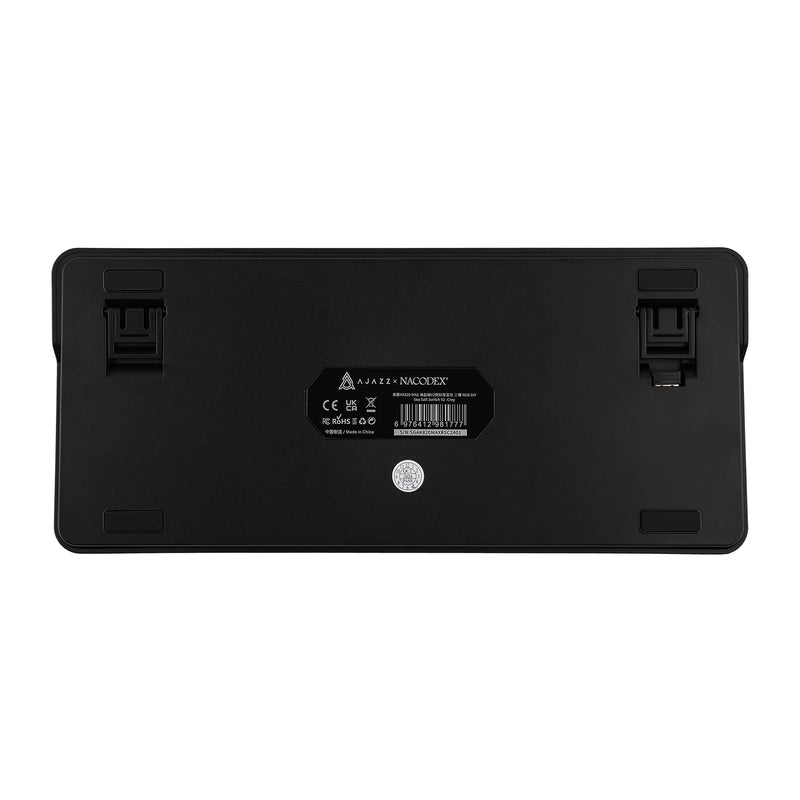 TECLADO AJAZZ AK820 MAX | CABLEADO | RGB | MAGNETICO | SW-SIDE | NEGRO-DEGRADADO