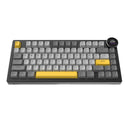 PRE-VENTA | TECLADO AJAZZ AK820 V2 | INGLES | INALAMBRICO | SW-WHITE PEACH |  GRIS-NEGRO-AMARILLO | 6 MESES