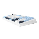 PRE-VENTA | TECLADO AJAZZ AK980 | INGLES | CABLEADO | SW-DAYDREAM | RGB | BLANCO-CELESTE-NEGRO