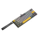 PRE-VENTA | TECLADO AJAZZ NK61 | INGLES | SW-RED | RGB | NEGRO-GRIS-AMARILLO