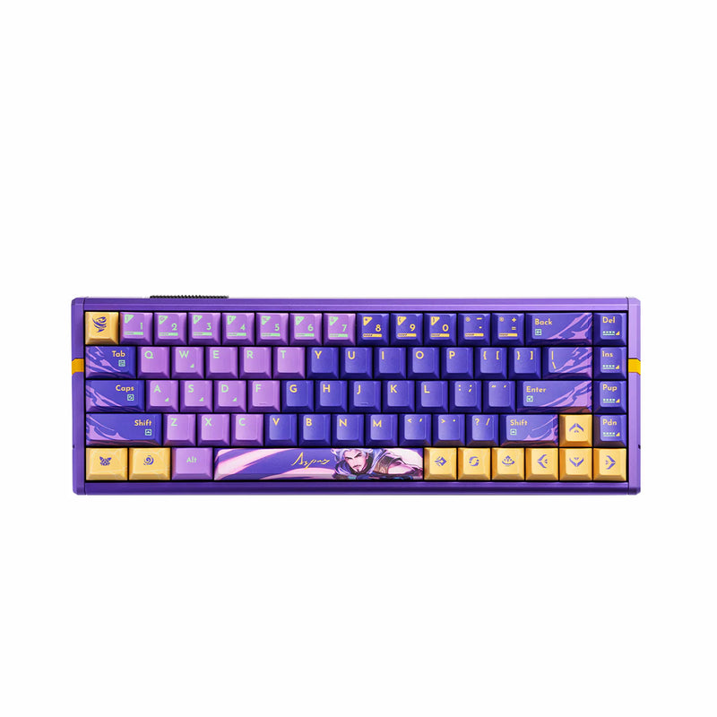 TECLADO ATK RS6 ULTRA | CABLEADO | MAGNETICO | SW GATERON JADE MAX | RGB | ASPAS