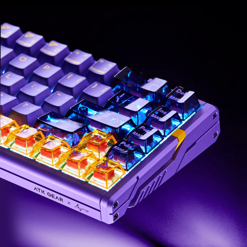 TECLADO ATK RS6 ULTRA | CABLEADO | MAGNETICO | SW GATERON JADE MAX | RGB | ASPAS