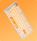 TECLADO ATK RS7 AIR | INGLES | MAGNETICO | CABLEADO | SW-LUCID BLADE | RGB | BLANCO