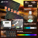 PRE-VENTA | TECLADO ATTACK SHARK R82 HE | INALAMBRICO | MAGNETICO | RGB | NEGRO