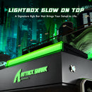PRE-VENTA | TECLADO MAGNETICO ATTACK SHARK R85 HE | INGLES | CABLEADO | RGB | NEGRO - VERDE