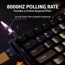 PRE-VENTA | TECLADO ATTACK SHARK X68 HE | CABLEADO | MAGNETICO | RGB | NEGRO