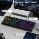 PRE-VENTA | TECLADO ATTACK SHARK X68PRO HE | INALAMBRICO | MAGNETICO | RGB | BLACK COUNTOUR