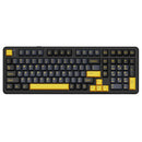 TECLADO ATTACK SHARK X98 | INALAMBRICO | SW LINEAR BLUEBERRY | RGB | NEGRO - AMARILLO