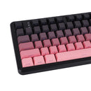 TECLADO AULA F108 PRO | INALAMBRICO | MECANICO | SW-YELLOW | RGB | ROSADO DEGRADADO