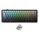 TECLADO AULA F65 | INALAMBRICO | MECANICO | SW-GRAY | RGB | NEGRO DEGRADADO