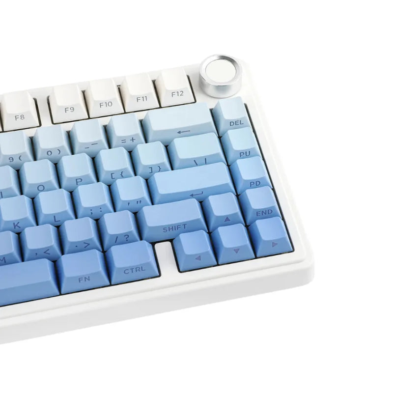 TECLADO AULA F75 | INALAMBRICO | MECANICO | SW-GREEN| RGB | AZUL DEGRADADO