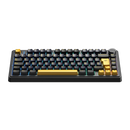 TECLADO AULA F75 | ESPAÑOL | INALAMBRICO | MECANICO | SW-GREEN | RGB | NEGRO-AMARILLO - AZUL
