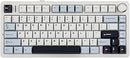TECLADO AULA F75 | INALAMBRICO | INGLES | MECANICO | SW-GREEN | RGB | BLANCO-CELESTE-NEGRO