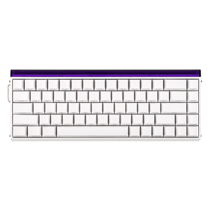 TECLADO AULA HERO68 HE | INGLES | CABLEADO | SW - MAGNETIC METEOR | RGB | BLANCO