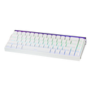 TECLADO AULA HERO68 HE | INGLES | CABLEADO | SW - MAGNETIC METEOR | RGB | BLANCO