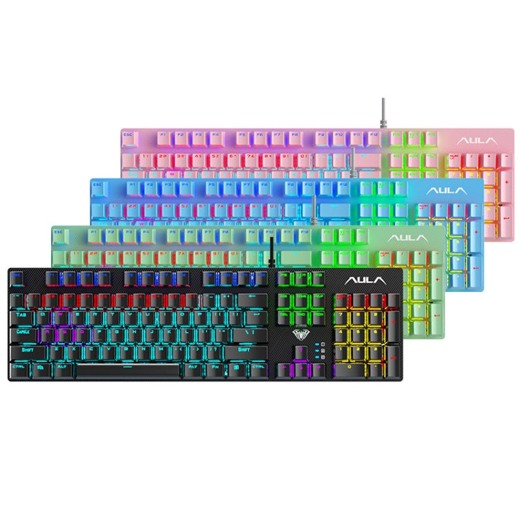 TECLADO AULA S2022 | MECANICO | SW-BLUE | RAINBOW | NEGRO