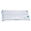 TECLADO GRAVASTAR MERCURY K1 | INGLES | RGB | INALAMBRICO | OPALINE WHITE