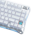 TECLADO GRAVASTAR MERCURY K1 | INGLES | RGB | INALAMBRICO | OPALINE WHITE