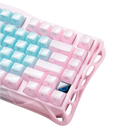 TECLADO GRAVASTAR MERCURY K1 LITE | INGLES | RGB | INALAMBRICO | AURORA MIST
