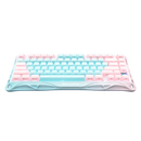 TECLADO GRAVASTAR MERCURY K1 LITE | INGLES | RGB | INALAMBRICO | AURORA MIST