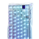 TECLADO GRAVASTAR MERCURY K1 LITE | INGLES | RGB | INALAMBRICO | CRYSTAL AURORA