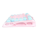 TECLADO GRAVASTAR MERCURY K1 LITE | INGLES | RGB | INALAMBRICO | LUMEN ROSE